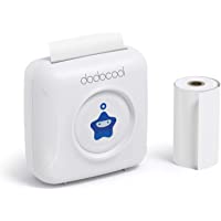 dodocool Mini Impresora Térmica Movil Inalámbrica Pequeña Bluetooth Impresora Fotográfica Móvil para Teléfonos para…